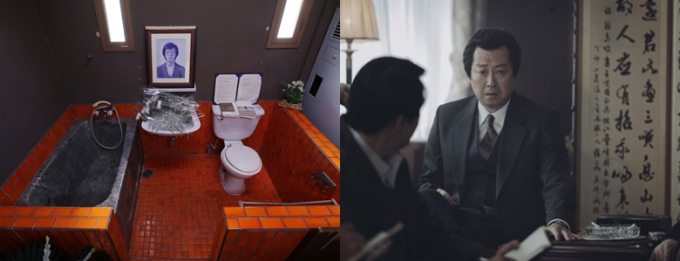 영화 '1987'에서는 '6월 항쟁'의 발단인 '고 박종철 고문치사 사건'을 담아냈다. 사진은 서울 용산구 민주인권기념관 추모공간(왼쪽)과 영화 '1987' 스틸컷 /사진=뉴스1, 스타뉴스