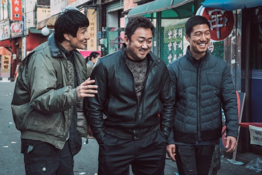 영화 '범죄도시2'가 1000만 관객을 동원하는 등 흥행하며 2년 전 음주운전으로 하차한 배우 홍기준(오른쪽)에게도 관심이 쏠리고 있다. /사진=메가박스플러스엠 제공