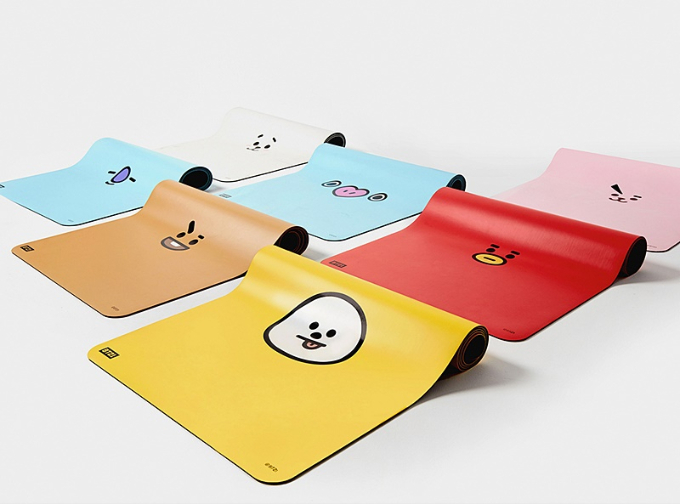 젝시믹스가 BT21과 협업한 홈트레이닝 에디션 4종을 출시했다./사진제공=브랜드엑스코퍼레이션