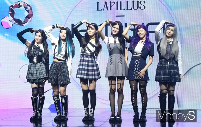 [머니S포토] 베일을 벗은 신인 걸그룹 라필루스