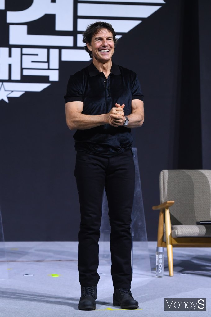 [머니S포토] 10번째 내한한 톰 크루즈