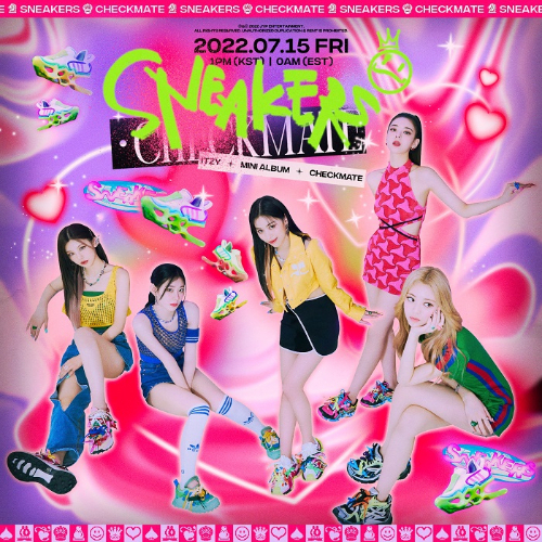  있지(ITZY)가 신곡 '스니커즈'의 음원 일부를 선공개했다. /사진=JYP엔터테인먼트