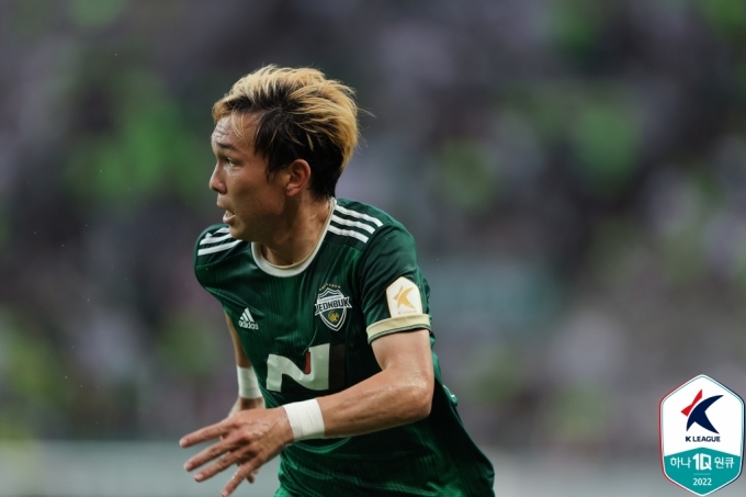 음주운전이 적발된 쿠니모토(한국프로축구연맹 제공) © 뉴스1