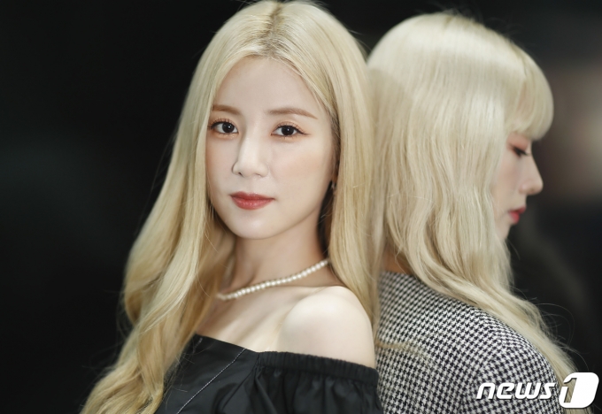 에이핑크 첫 유닛 초봄의 초롱(왼쪽)과 보미 / 뉴스1 © News1 권현진 기자