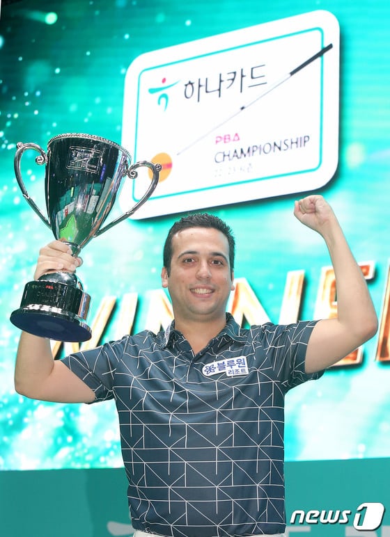 [사진] 하나카드 PBA-LPBA 챔피언십 우승한 사파타