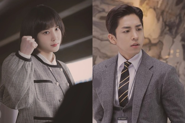 ENA 드라마 '이상한 변호사 우영우' 속 권민우(주종혁 분)에 대한 새로운 해석이 등장했다. 사진은 '이상한 변호사 우영우'의 우영우(박은빈 분)와 권민우(주종혁 분). /사진=박은빈·주종혁 인스타그램