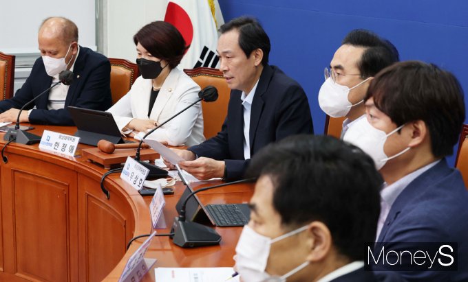 [머니S포토] 우상호 