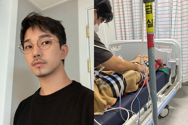 그룹 엠블랙 출신 지오가 신종 코로나바이러스 감염증(코로나19)으로 응급실을 찾았다. 사진=지오 인스타그램