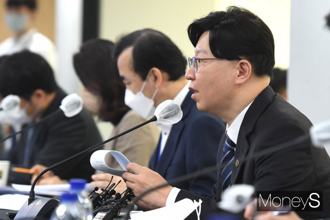 [머니S포토] 디지털자산 민관합동 TF 출범, 발언하는 김소영 부위원장