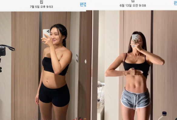 김주연이 13㎏을 증량해 통통해진 몸매로 주목을 받았다./사진=김주연 인스타그램