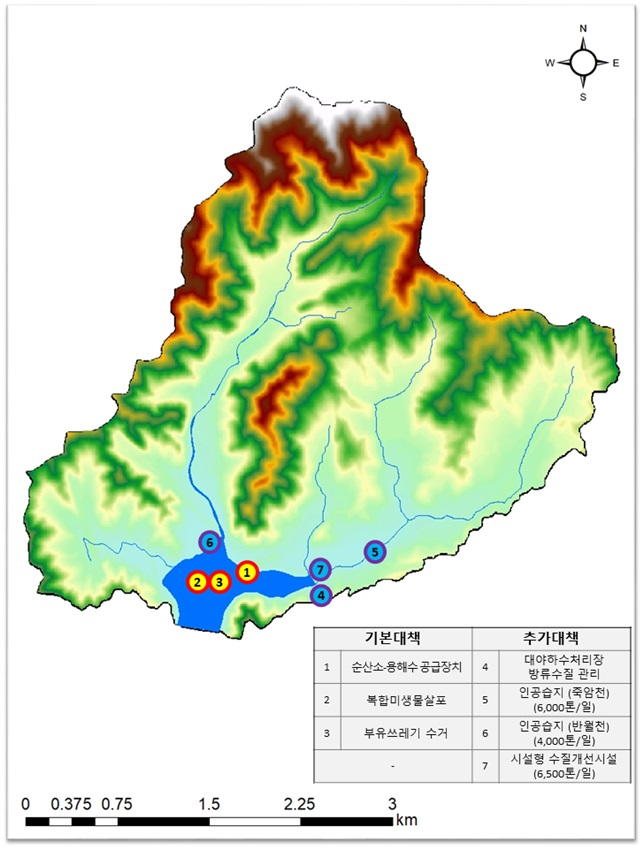 반월저수지 수질개선대책. / 자료제공=경기도