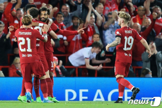 리버풀이 UEFA 챔피언스리그에서 1패 뒤 2경기 만에 승리를 챙겼다. ⓒ AFP=뉴스1