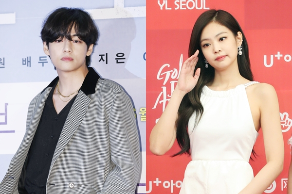 그룹 방탄소년단(BTS) 멤버 뷔와 그룹 블랙핑크 멤버 제니의 계속되는 열애설에 두 사람이 지난해부터 꾸준히 만남을 가져왔을 것이라는 주장이 제기됐다. /사진=뉴스1