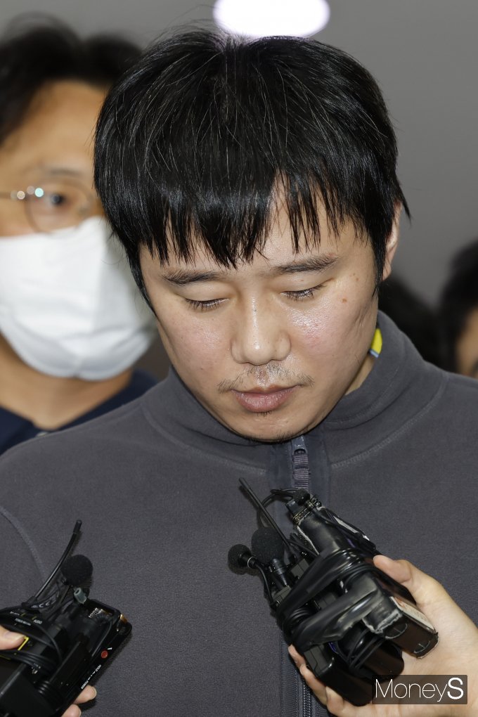 [머니S포토] '스토킹 살인' 전주환 