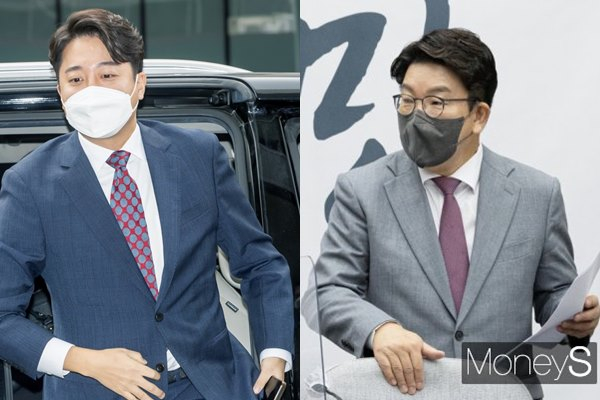 국민의힘 중앙윤리위원회가 오는 6일 권성동 의원과 이준석 전 대표에 대해 징계 심의를 진행한다. 사진은 이 전 대표(왼쪽)와 권 의원/사진=임한별 기자