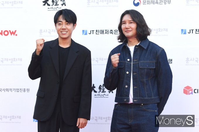 [머니S포토] 전봉석·임승현 '한국 영화 파이팅!'