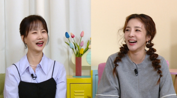 '소식좌' 박소현과 산다라박이 소식좌별 스타일을 공개한다. /사진=KBS 2TV '옥탑방의 문제아들' 제공