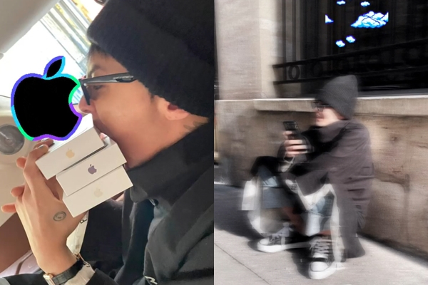 그룹 빅뱅 멤버 지드래곤이 프랑스 파리에서 근황을 전했다. /사진=지드래곤 인스타그램