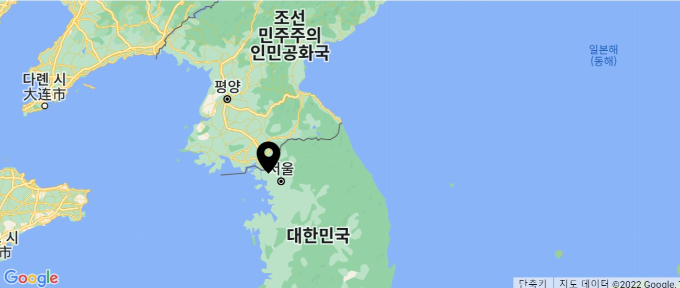 TGIF 홈페이지에서 사용하고 있는 지도는 동해를 일본해(동해)로 병기하고 있고 독도를 리앙쿠르 암초로 소개하고 있다./사진=TGIF 홈페이지 캡처