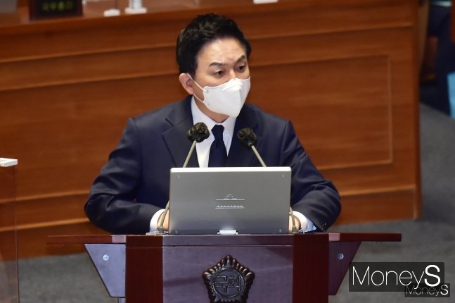 원희룡 국토교통부 장관이 6일 국회 국토교통위원회 국정감사에 출석해 1기 신도시 재정비 방안의 구체적인 계획을 밝혔다. /사진=임한별 기자