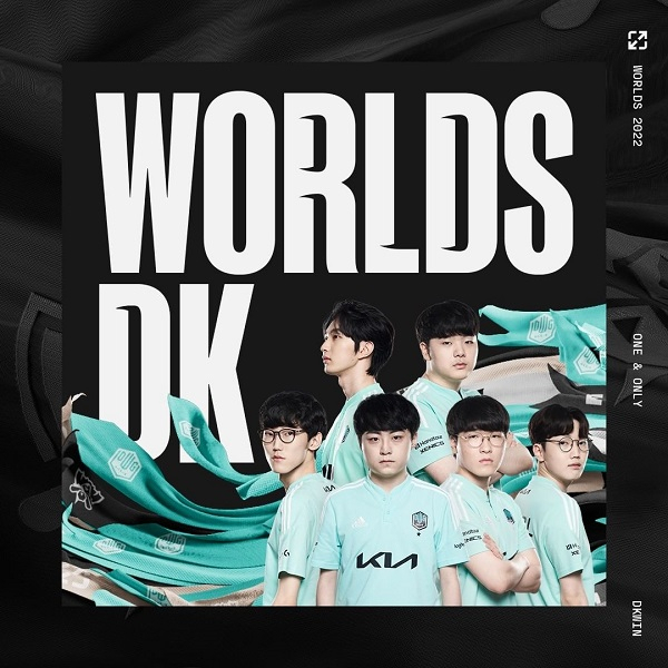 담원 기아가 징동 인텔을 상대로 승리를 거둘 수 있을까. 사진은 LCK 공식 인스타그램에 올라온 담원의 2022 리그오브레전드 월드 챔피언십 출정 포스터. /사진=LCK 공식 인스타그램