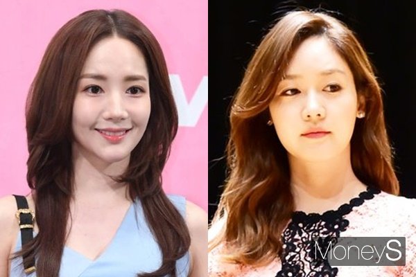 신흥 재벌가 K씨와 배우 박민영의 열애설 여파가 배우 성유리까지 덮쳤다. 사진은 배우 박민영(왼쪽)과 성유리. /사진=장동규, 임한별 기자