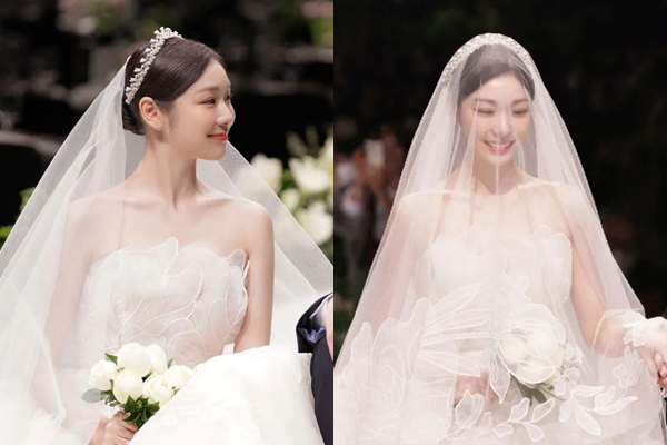 김연아·고우림 부부가 결혼식에서 착용한 의상·소품 등이 이목을 끌고 있다. /사진=김연아 인스타그램