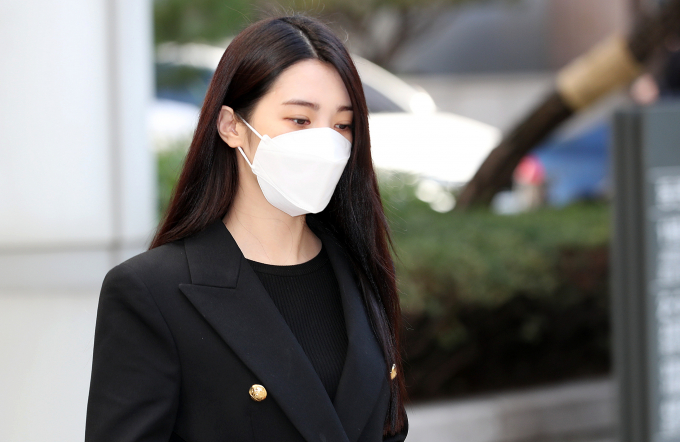 사진은 지난해 10월28일 서울 서초구 서울중앙지방법원에서 열린 1심 선고공판에 참석한 그룹 애프터스쿨 출신 리지(본명 박수영·29). /사진=뉴스1