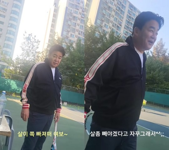  배우 소유진이 외식사업가 겸 방송인 남편 백종원의 다이어트를 걱정했다. /사진=소유진 인스타그램