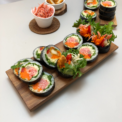 김밥 창업 프랜차이즈 여우애김밥이 특별한 반값 창업 프로모션을 진행한다. (여우애김밥 제공)