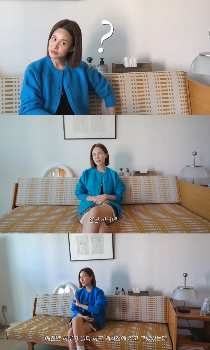 가수 아이비가 쇼핑 사랑을 드러내 웃음을 자아냈다. /사진=아이비 유튜브 캡처