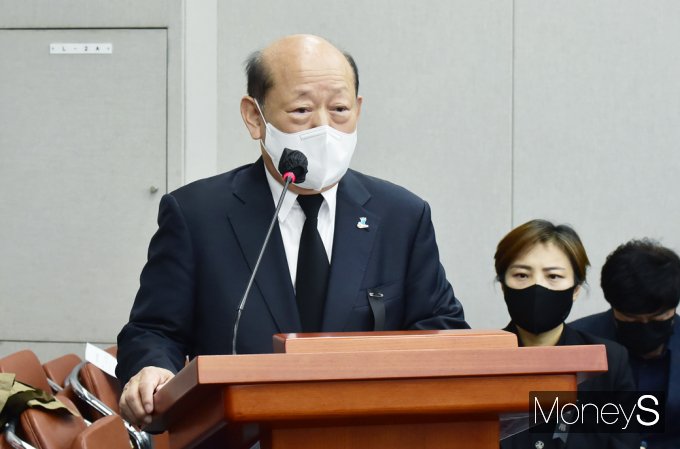 [머니S포토] 국가인권위 송두환 