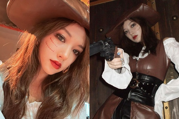 그룹 우주소녀 멤버 성소의 근황이 공개되자 누리꾼이 분노했다. /사진=성소 인스타그램