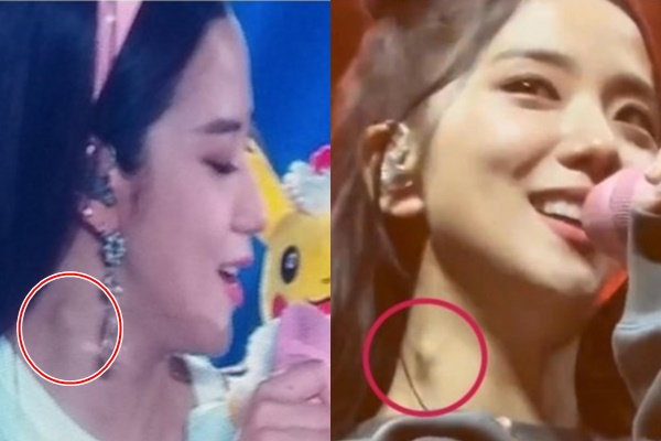그룹 블랙핑크 멤버 지수가 건강 이상설에 휘말렸다. /사진=온라인 커뮤니티