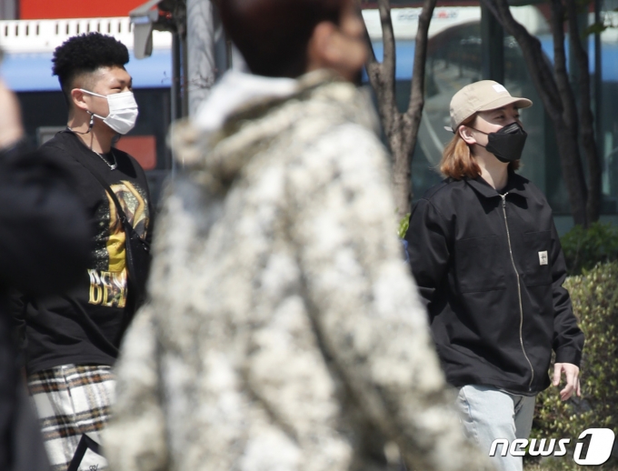 배우 던밀스, 넉살(오른쪽) ⓒ News1 권현진 기자