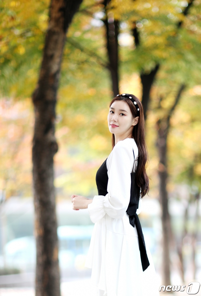 2022년 미스코리아 眞 이승현이 9일 오전 서울 종로구 뉴스1 사옥에서 열린 인터뷰에 앞서 포즈를 취하고 있다. ⓒ News1 권현진 기자