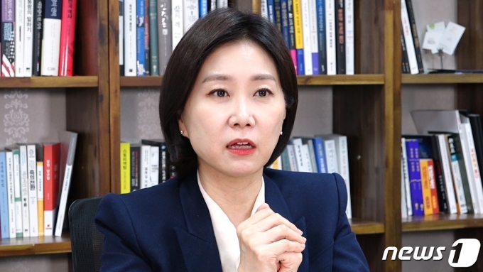 허은아 국민의힘 의원. ⓒ News1 이승아 기자