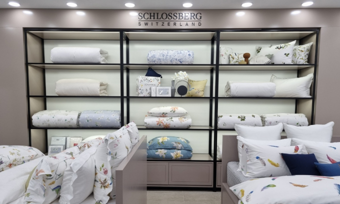 알레르망이 스위스 침구 브랜드 '슐로스베르크(SCHLOSSBERG)'를 수입·판매한다./사진=알레르망