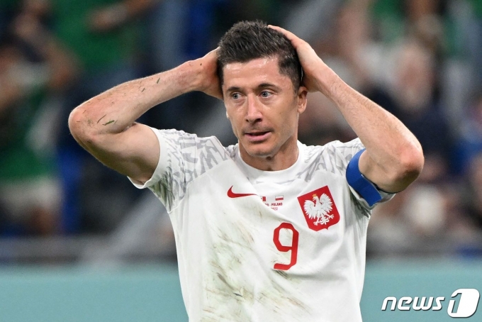 폴란드 공격수 로베르트 레반도프스키. ⓒ AFP=뉴스1