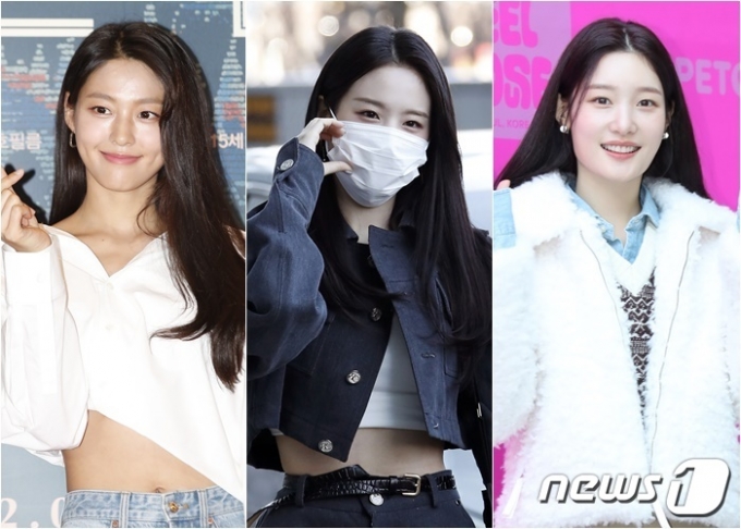 왼쪽부터 김설현, 장규리, 정채연/뉴스1DB
