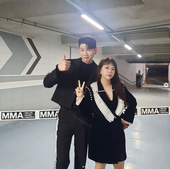 홍현희가 멜론뮤직어워드에 참석했다./사진=홍현희 인스타그램