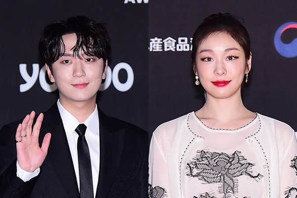 김연아와 고우림이 2022 MAMA를 빛냈다. 사진은 지난달 29일과 30일 일본 교세라 돔 오사카에서 ‘2022 MAMA AWARDS’ 레드카펫 행사에서의 고우림과 김연아. /사진=CJ ENM 제공