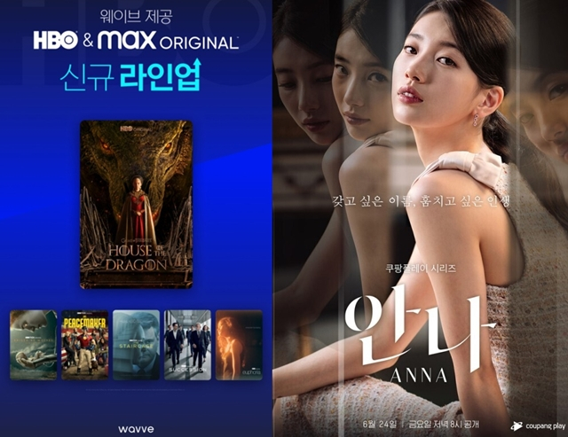 토종 OTT 웨이브와 쿠팡플레이의 생존 전략에 관심이 쏠린다. /사진제공=웨이브, 쿠팡플레이