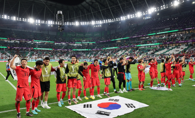 대한민국 축구대표팀이 카타르월드컵 16강에 진출했다. /사진=뉴스1
