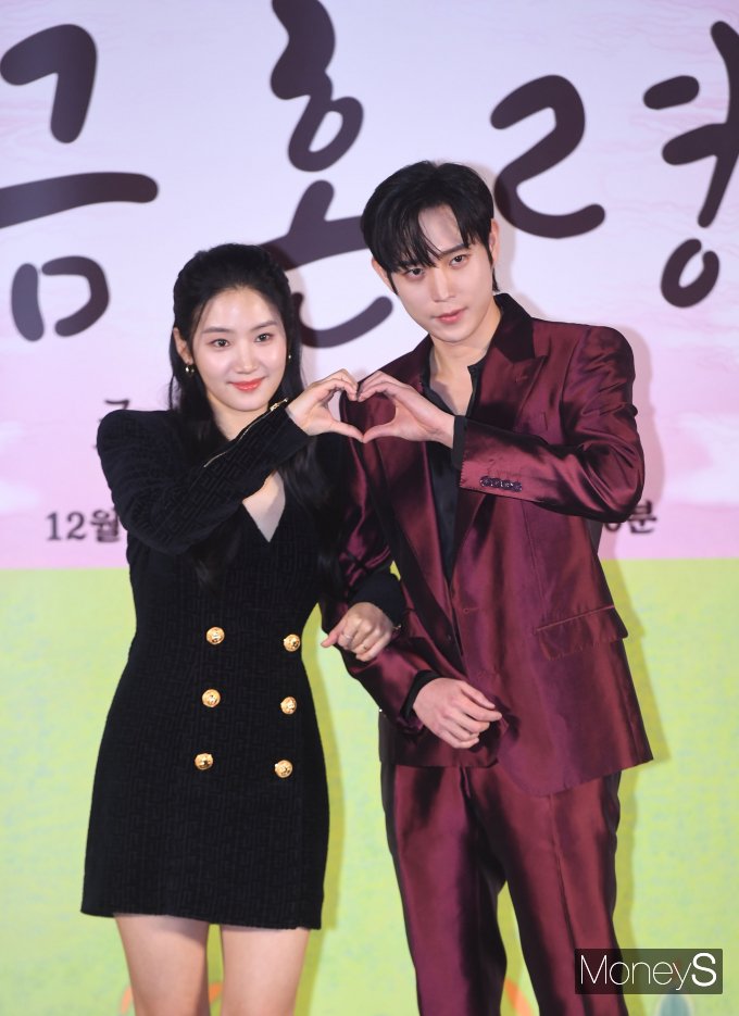 [머니S포토] 박주현·김영대 '사기꾼과 왕의 만남'