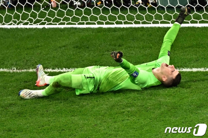 크로아티아의 골키퍼 도미닉 리바코비치. ⓒ AFP=뉴스1