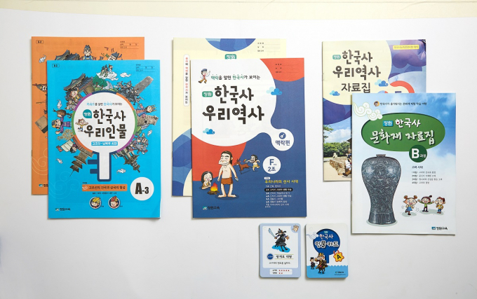 장원교육이 이미지 학습법으로 역사를 배울 수 있는 '장원 한국사 우리 인물&우리 역사' 프로그램을 제공한다/사진=장원교육