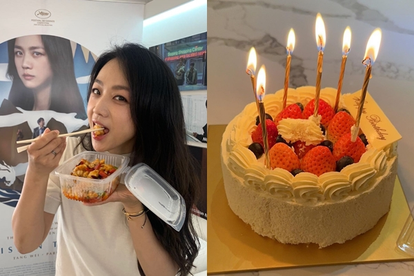 배우 탕웨이가 남편 김태용 감독의 생일을 축하했다. /사진=탕웨이 인스타그램