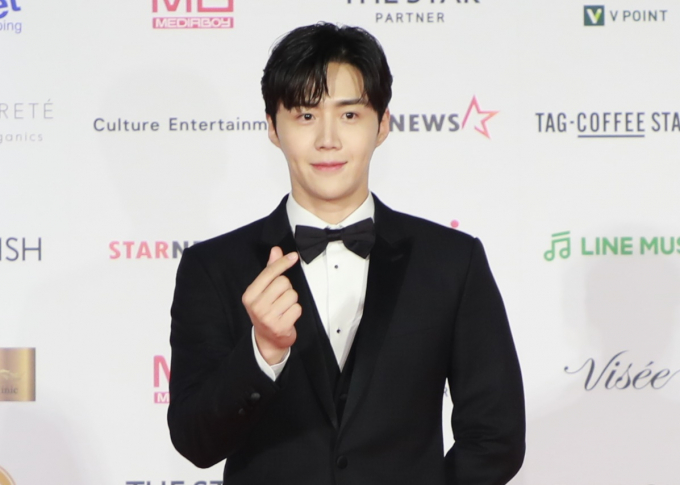 배우 김선호가  '2022 AAA'에서 베스트 초이스상을 수상하며 4관왕을 차지했다. 사진은 13일 일본 나고야 니혼가이시홀에서 개최된 '2022 아시아 아티스트 어워즈 인 재팬(Asia Artist Awards IN JAPAN) 레드카펫에 참석한 배우 김선호. /사진=2022 AAA 제공