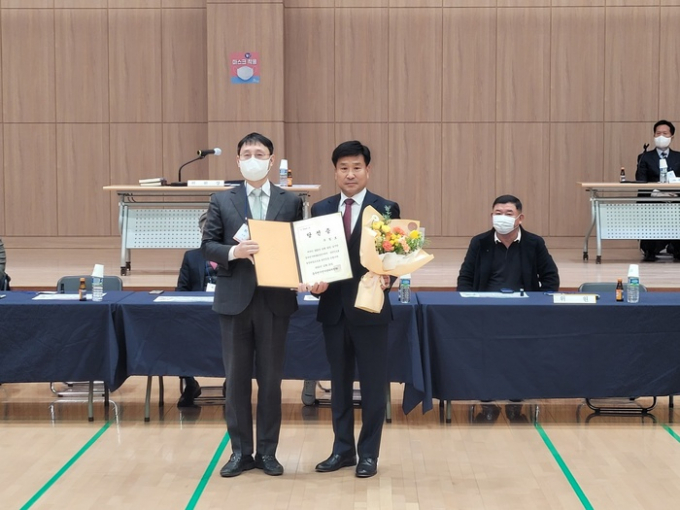 동두천시 제2대 민선 체육회장에 추철호 후보 당선됐다. / 사진제공=동두천시 